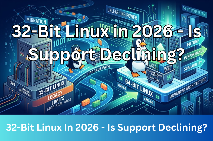 32-Bit Linux In 2026 - Is Support Declining?