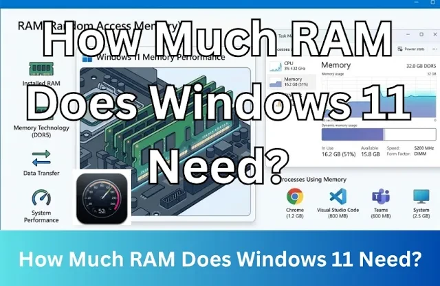 How Much RAM Does Windows 11 Need?