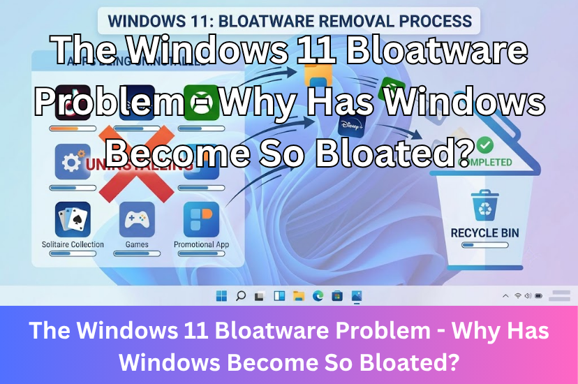 The Windows 11 Bloatware Problem - Why Has Windows Become So